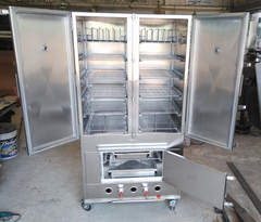 SM02: Smoker 10 Rack Gas Fired
