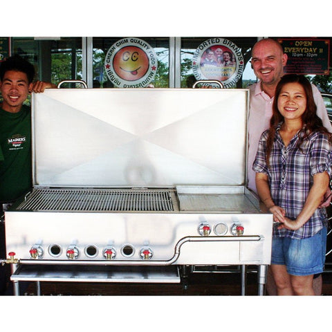BQ01: HP 6 Burner BBQ Grill Combo