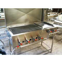 BQ01: HP 6 Burner BBQ Grill Combo