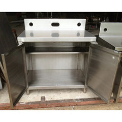 QuikFire CB01 stainless steel cabinet with electrical cutouts Thailand