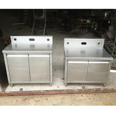 QuikFire CB04 dual stainless steel storage cabinets Thailand