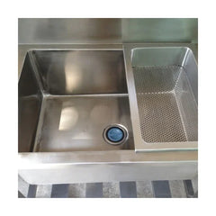 QuikFire SK03 stainless steel sink with removable top drainer Thailand