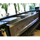 ST06: Custom High-Pressure Stainless Steel Countertop Gas Stove