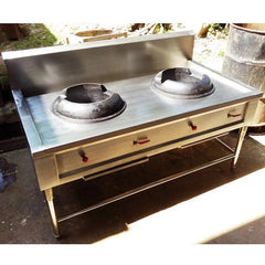 QuikFire ST11 Super Pro 2-burner high-pressure stainless steel gas stove Thailand